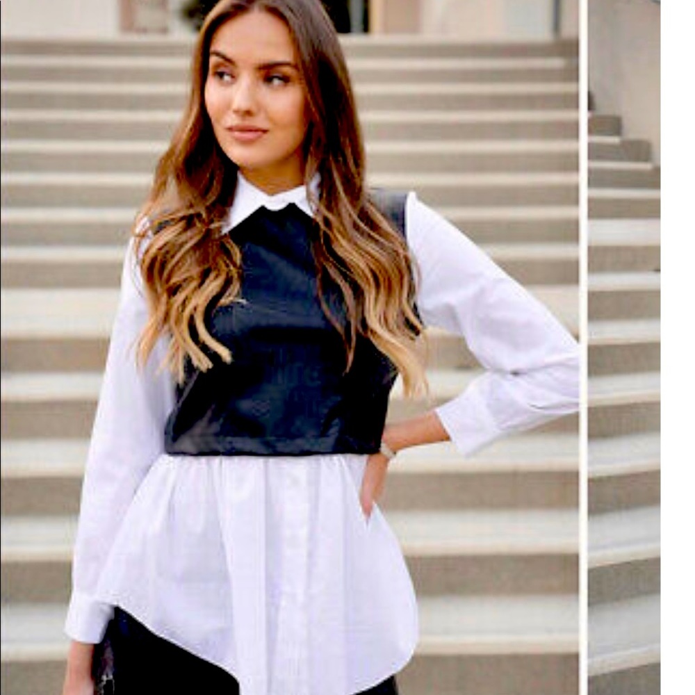 Women Genuine Lambskin Soft Leather Sleeveless Top Vest 🖤